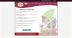 Desktop Screenshot of hotel1492.com